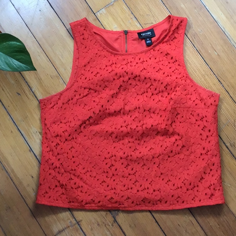 Lacy tank, dress up or down!